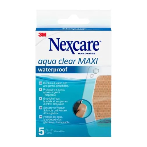 CEROTTO NEXCARE AQUA 360 60X89 MAXI 5 PEZZI - Farmaunclick.it