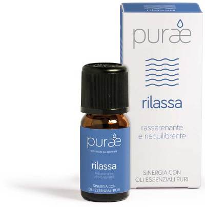 PURAE SINERGIA OLI ESSENZIALI RILASSA 10 ML - Farmaunclick.it