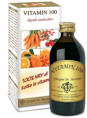 VITAMIN 100 LIQUIDO ANALCOLICO 200 ML - Farmaunclick.it