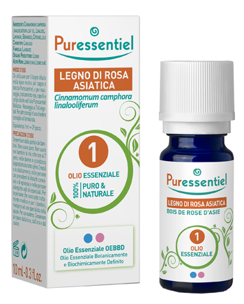 PURESSENTIEL OLIO ESSENZIALE LEGNO ROSA ASIATICA 10 ML - Farmaunclick.it