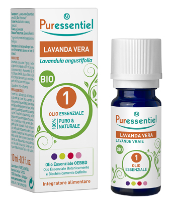PURESSENTIEL LAVANDA VERA OLIO ESSENZIALE BIO 10 ML - Farmaunclick.it