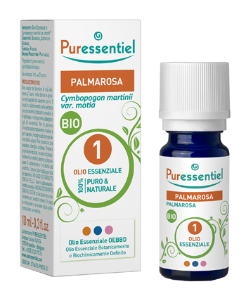 PURESSENTIEL PALMAROSA OLIO ESSENZIALE BIO 10 ML - Farmaunclick.it