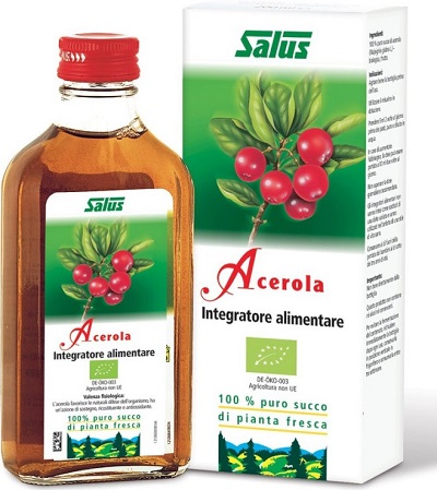 ACEROLA SUCCO 200 ML BIO - Farmaunclick.it