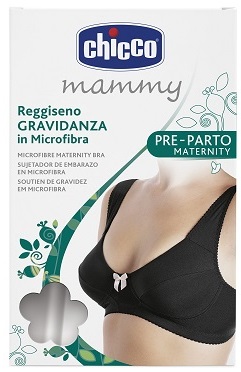 CHICCO MAMMY REGGISENO MICROFIBRA GRAVIDANZA NERO 4C - Farmaunclick.it