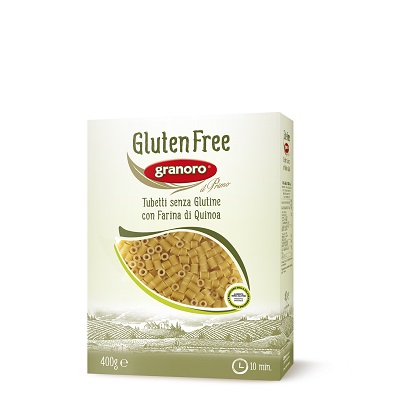 GLUTEN FREE GRANORO TUBETTI 400 G - Farmaunclick.it