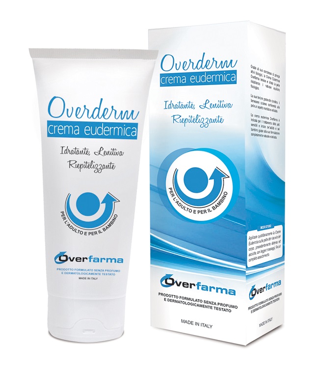 OVERDERM CREMA EUDERMICA IDRATANTE LENITIVA PER ADULTI E BAMBINI 75 ML - Farmaunclick.it