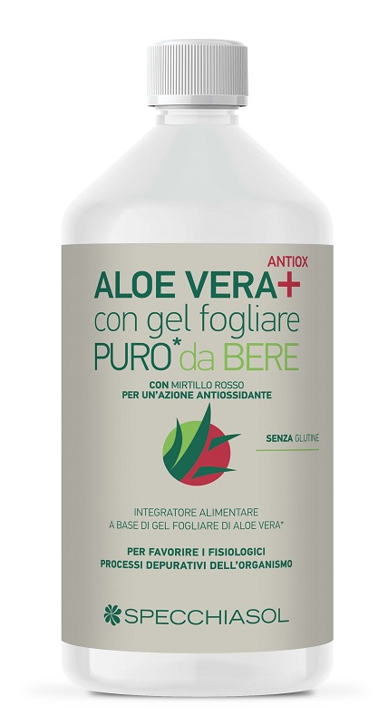 SUCCO ALOEVERA+ ALOE/MIRTILLO ROSSO 1 LITRO - Farmaunclick.it