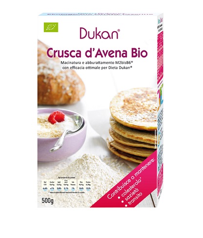 DUKAN CRUSCA AVENA BIO 500 G - Farmaunclick.it