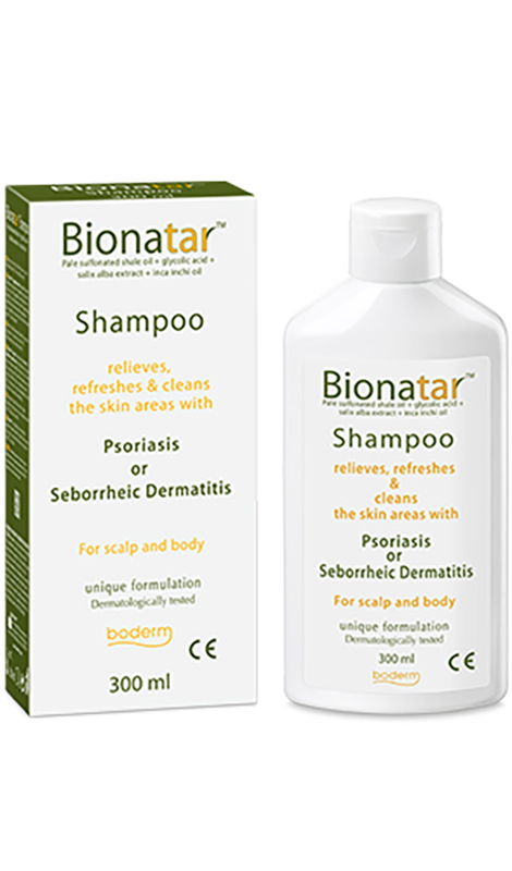 BIONATAR SHAMPOO INDICATO IN PRESENZA DI SINTOMI DI PSORIASI O DERMATITE SEBORROICA 300 ML CE - Farmaunclick.it