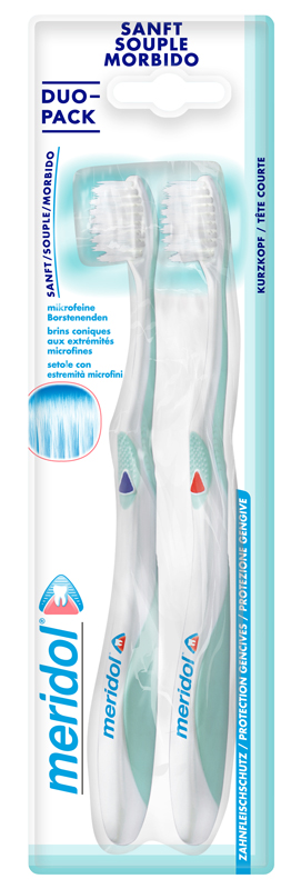 MERIDOL SPAZZOLINO MORBIDO BIPACCO - Farmaunclick.it