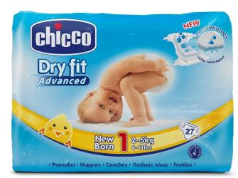 CH DRY FIT ADVANCE NEW BORN 27 PEZZI - Farmaunclick.it