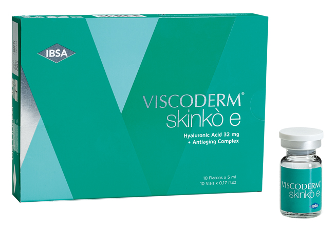 SOLUZIONE INTRADERMICA VISCODERM SKINKO' E ACIDO IALURONICO 32MG 10 FLACONCINI X 5 ML - Farmaunclick.it