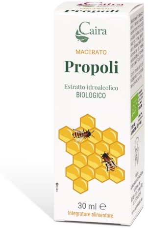 CAIRA PROPOLI MACERATO IDROALCOLICO BIO GOCCE 30 ML - Farmaunclick.it