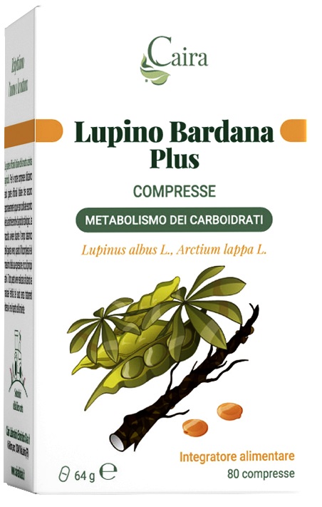 CAIRA LUPINO BARDANA 110 COMPRESSE - Farmaunclick.it