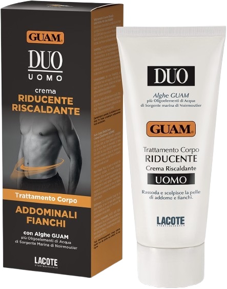 GUAM DUO UOMO RIDUCENTE CREMA RISCALDANTE 200 ML - Farmaunclick.it