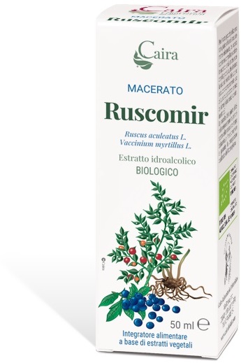 CAIRA RUSCOMIR MACERATO IDROALCOLICO BIO GOCCE 50 ML - Farmaunclick.it