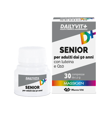 MASSIGEN SENIOR MULTIVITAMINICO E MULTIMINERALE 30 COMPRESSE RIVESTITE - Farmaunclick.it