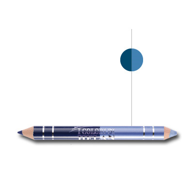 I COLORI DI HELAN BIO MATITA DUO OCCHI AVIO BLU NOTTE - Farmaunclick.it