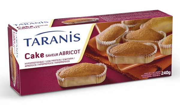 TARANIS TORTINA ALBICOCCA 6 X 40 G - Farmaunclick.it
