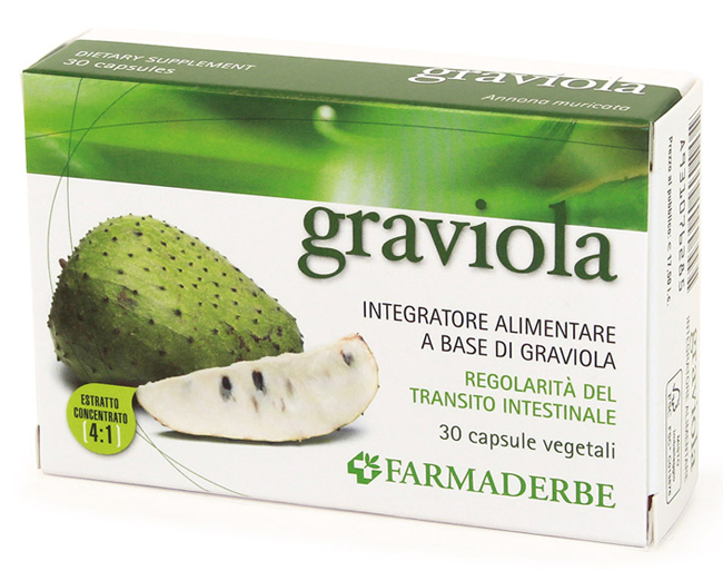 GRAVIOLA 30 CAPSULE - Farmaunclick.it