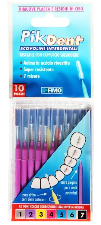 PIKDENT STUZZICOLINO 2 VI 10PZ - Farmaunclick.it