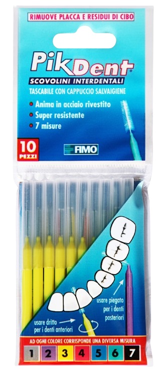 PIKDENT STUZZICOLINO 3 GI 10PZ - Farmaunclick.it