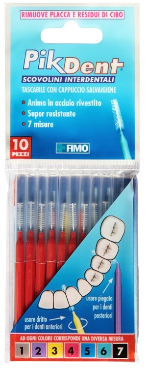 PIKDENT STUZZICOLINO 4 RO 10PZ - Farmaunclick.it