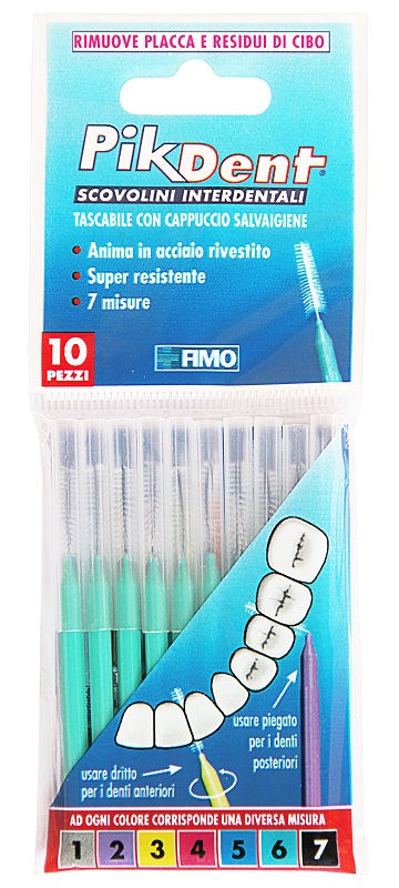 PIKDENT STUZZICOLINO 6 VE 10PZ - Farmaunclick.it