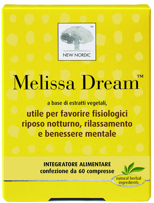 MELISSA DREAM 60 COMPRESSE - Farmaunclick.it