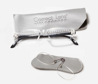 OCCHIALE PRESBIOPIA CORRECT GLASSES COLORE CRISTALLO +2,50 - Farmaunclick.it