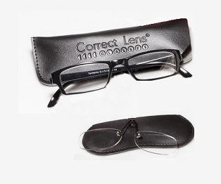 OCCHIALE PRESBIOPIA CORRECT GLASSES COLORE NERO +3,00 - Farmaunclick.it