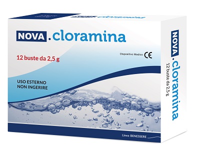NOVA CLORAMINA 12 BUSTE 2,5 G - Farmaunclick.it