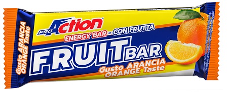 PROACTION FRUIT BAR BARRETTA ENERGETICA ALL'ARANCIA 40 G - Farmaunclick.it