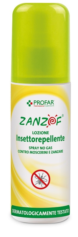ZANZOF LOZIONE INSETTOREPELLENTE SPRAY DEET 9% 100 ML PROFAR - Farmaunclick.it