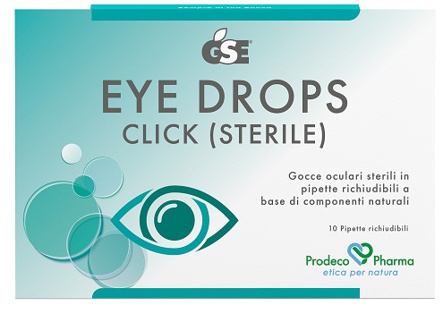 GSE EYE DROPS CLICK GOCCE OCULARI 10 PIPETTE 0,5 ML - Farmaunclick.it