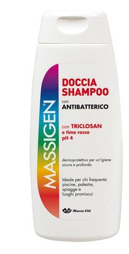 MASSIGEN DOCCIA SHAMPOO ANTIBATTERICO 200 ML - Farmaunclick.it