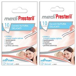 CEROTTO PER SUTURA MEDIPRESTERIL 6,4X108 MM 10 PEZZI - Farmaunclick.it