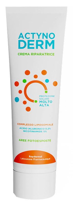 ACTYNODERM CREMA RIPARATRICE AREE FOTOESPOSTE FOTOPRETEZIONE 50+ MOLTO ALTA 30 ML - Farmaunclick.it
