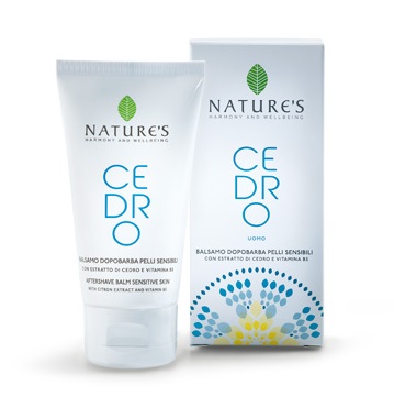 NATURES CEDRO UOMO BALSAMO DOPOBARBA PELLI SENSIBILI 75 ML - Farmaunclick.it