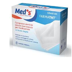 GARZA COMPRESSA TESSUTO NON TESSUTO MEDS 36X40CM 12 PEZZI SSR - Farmaunclick.it