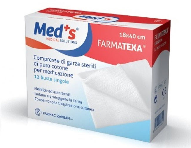 GARZA COMPRESSA MEDS 12/12 18X40CM 12 PEZZI - Farmaunclick.it