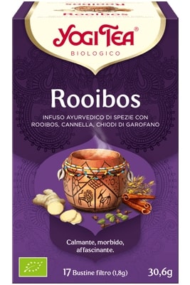 YOGI TEA ROOIBOS BIO 17 FILTRI 30,6 G - Farmaunclick.it