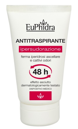 DEODORANTE IN CREMA IN TUBO CON ASTUCCIO EUPHIDRA DEO ANTITRASPIRANTE 40 ML - Farmaunclick.it