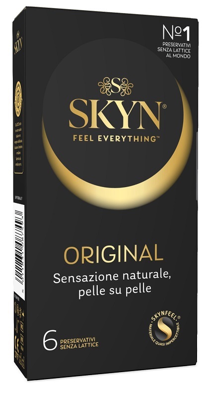 PROFILATTICO ANSELL AKUEL SKIN ORIGINAL B 6 PEZZI - Farmaunclick.it