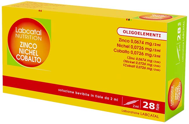 LABCATAL OLIGOSOL ZINCO/NICHEL/COBALTO 28 FIALE 2 ML - Farmaunclick.it