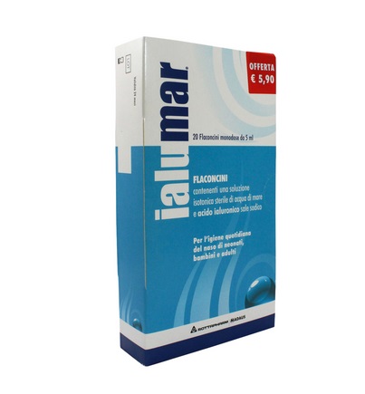 SOLUZIONE ISOTONICA IALUMAR 20 FLACONCINI MONODOSE 5 ML - Farmaunclick.it