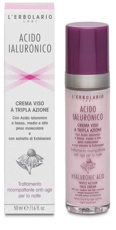 ACIDO IALURONICO CREMA VISO A TRIPLA AZIONE 50 ML - Farmaunclick.it