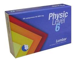 PHYSIC LEVEL 6 LUMBAR 30 COMPRESSE 800 MG - Farmaunclick.it