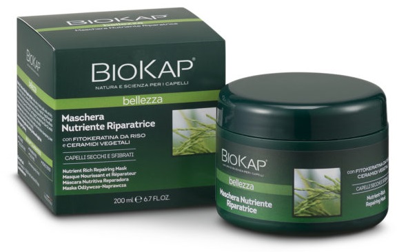 BIOKAP MASCHERA NUTRIENTE/RIPARATRICE 200 ML - Farmaunclick.it