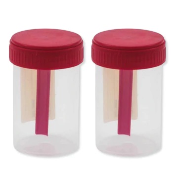 CONTENITORE FECI COPRO CONTROL CON PALETTA TAPPO A VITE BLU 60 ML - Farmaunclick.it